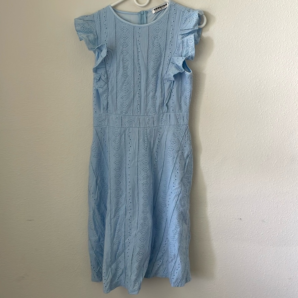 Girls blue dress